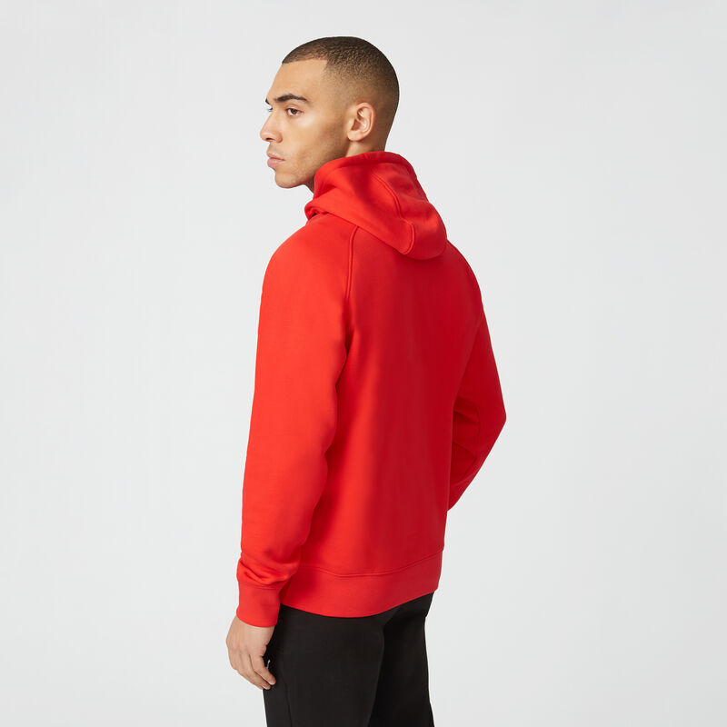 F1 FW LARGE LOGO HOODED SWEAT - red